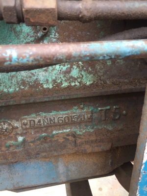 Ford 5000 เครื่อง T5 เพลาเดียว อุปกรณ์ผาน 7+ ผ่านหน้า ทะเบียนพร้อม