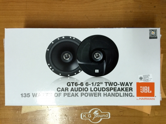 ขายลำโพงแกนร่วม JBL รุ่น GT6-6 ขนาด 6.5" คุณภาพ Hi-end ขายลำโพงแกนร่วม JBL รุ่น GT6-6 ขนาด 6.5" คุณภาพ Hi-end
