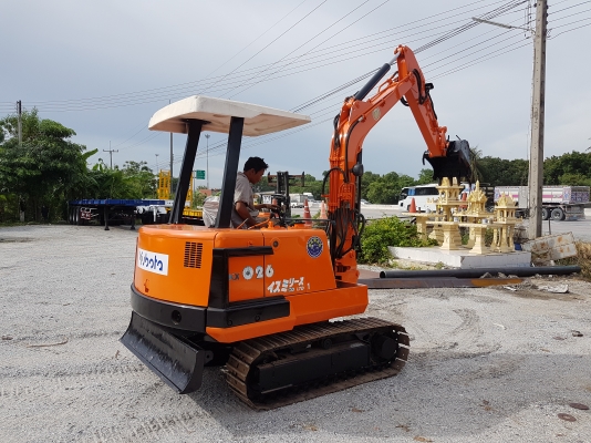 ขายรถขุดkx026คอนโทรนน้ำมัน.เอกสารพร้อม