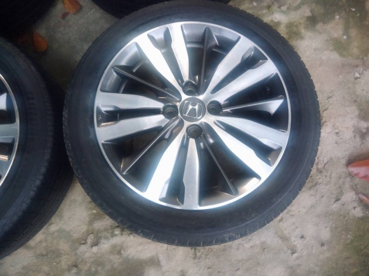 ขายล้อแม็ก Honda Jazz GK รุ่นท็อป ขอบ 16 4 ล้อ ราคา 5,500 บาท ราคาถูก ขายล้อแม็ก Honda Jazz GK รุ่นท็อป ขอบ 16 4 ล้อ ราคา 5,500 บาท ราคาถูก