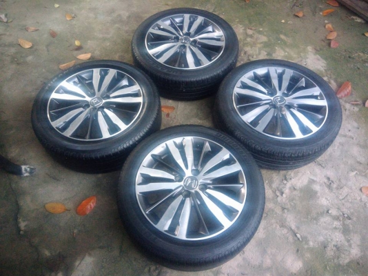 ขายล้อแม็ก Honda Jazz GK รุ่นท็อป ขอบ 16 4 ล้อ ราคา 5,500 บาท ราคาถูก ขายล้อแม็ก Honda Jazz GK รุ่นท็อป ขอบ 16 4 ล้อ ราคา 5,500 บาท ราคาถูก
