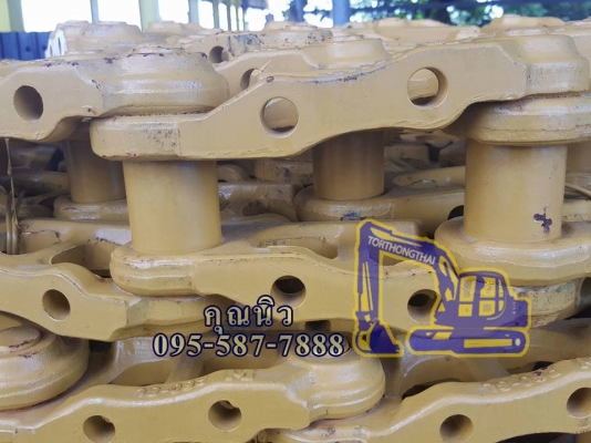 โซ่แทรค ใหม่ใส่รถแมคโค SK 200-5 ราคา 55,000บาท ราคาลดได้