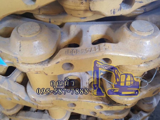 โซ่แทรค รถแบคโฮ HITACHI EX 200-1 ใหม่เกาหลีแท้ 55,000 ราคาลดได้