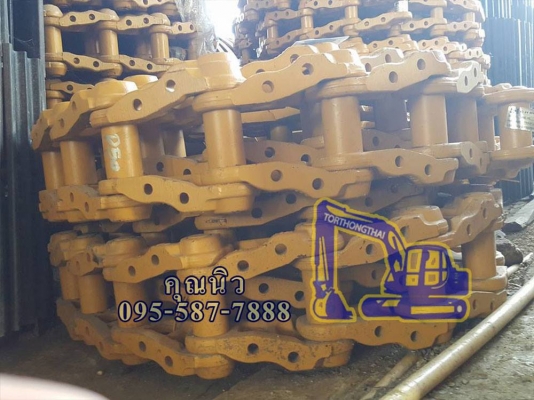 โซ่แทรค รถแบคโฮ KOMATSU D50A ใหม่เกาหลีแท้ 50,000 ราคาลดได้