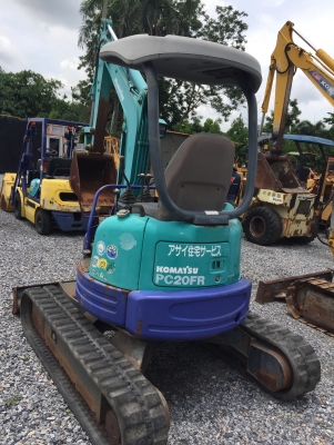 ขายด่วน KOMATSU PC20FR-2 รถเก่านอก มือ 2 ญี่ปุ่น