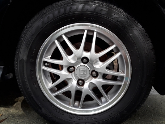 ขายล้อเดิมcivic พร้อมยางสภาพดี 081-4287643 ขายล้อเดิมcivic พร้อมยางสภาพดี 081-4287643