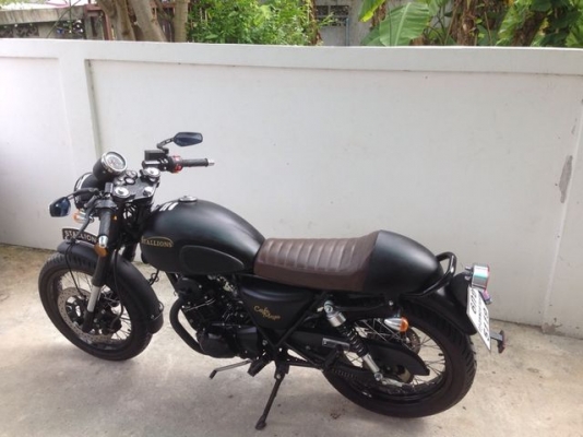 Stallions Centaur Cafe Mega ดำด้าน รุ่นพิเศษ ปี2016 รถ 6 เดือนใหม่วิ่งน้อย สภาพใหม่ ไร้ตำหนิ