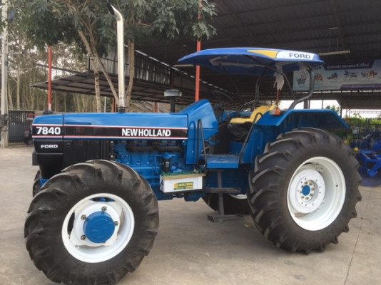 ขาย!! FORD 7840 POWER STARขนาด 105 แรงม้า เกียร์ข้าง 12*12 ไม่มีกล่องควบคุมไฟฟ้า แถม*ใบมีดันหน้า 8ฟุตKHL เอกสารInvoidครบ