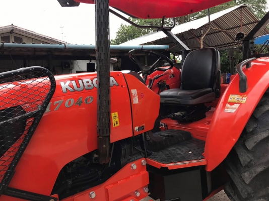 ขาย รถไถคูโบต้า #M7040(4WD)2เพลา  พร้อมอุปกรณ์ใบมีดหน้าและผาน6  ราคา 498,000บาท รถสวย ทุกระบบสมบูรณ์ สนใจสอบถามได้ค่ะ 081-9136451  ขอดูรูปเพิ่มเติม line:bow6451 ค่ะ