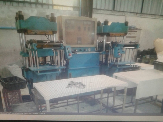 เครื่องอัดยาง ขนาด 150 ตัน