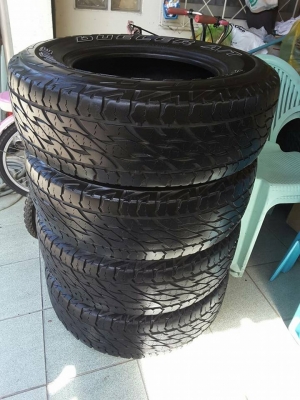 บริสโตน AT 265-70-16 ปี12 สภาพสวยๆ 1ชุด