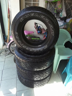 บริสโตน AT 265-70-16 ปี12 สภาพสวยๆ 1ชุด