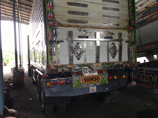 พ่วง 22 ล้อ HINO 344 ปี 56 ท่อสั้นตัว S กระบะมิเนียม - ดั้ม อู่ธนิกลการ ไมล์ 320,000 กม. ราคา 2.75 ล้าน ต่อรอง
