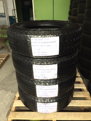 ยาง Bridgestone 245 70 16 สิ้นปี16 มี4ชุด ดอกเต็ม ไม่มีปะ เนื้อนิ่มๆ ใช้ยาว ราคาไม่แพง