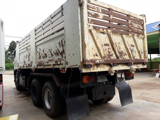 Hino 344 แรง ปี 57 ดัมพ์สามมิตร ไมล์ 71,xxx