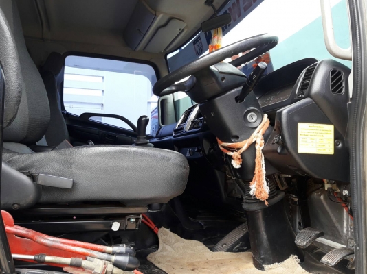 Hino 344 แรง ปี 57 ดัมพ์สามมิตร ไมล์ 71,xxx