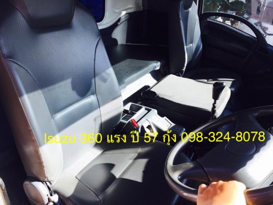 Isuzu 360 แรง ปี 57 กระบะดัมพ์ลูก 3 เพลาแท้