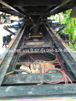 Isuzu 360 แรง ปี 57 กระบะดัมพ์ลูก 3 เพลาแท้