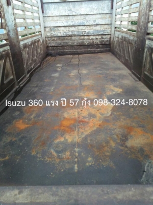 Isuzu 360 แรง ปี 57 กระบะดัมพ์ลูก 3 เพลาแท้
