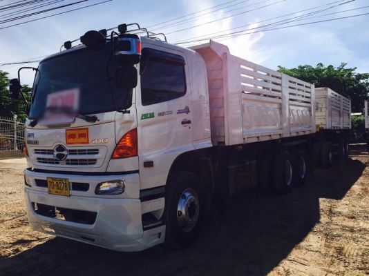 Hino 344 แรง ปี 53 ดัมพ์สามมิตรลูก 3 เพลาแท้ Hino 344 แรง ปี 53 ดัมพ์สามมิตรลูก 3 เพลาแท้