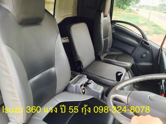 Isuzu 360 แรง ปี 55 กระบะดัมพ์สามมิตร ลูก 3 เพลา