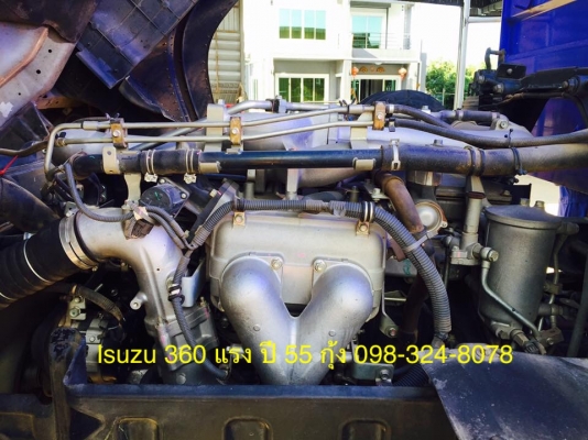 Isuzu 360 แรง ปี 55 กระบะดัมพ์สามมิตร ลูก 3 เพลา