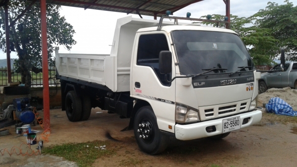 ขายด่าน.หกล้อดั้มพ์NPR130แรง.เครื่อง4HG1.เทอร์โบว์.ปี49.แอร์.เพาเวอร์.ช่วงล่างF