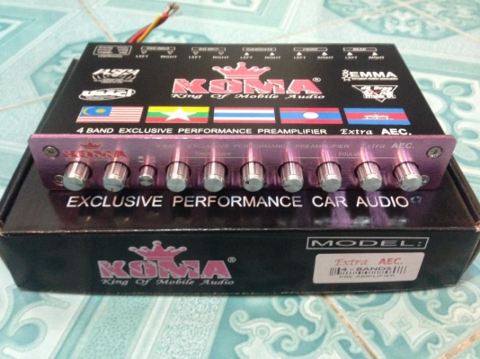 ปรี KOMA K4 มือสองสวยใช้งานปกติ ขาย 2250 บาท สนใจ0892425454 อยู่สระบุรี