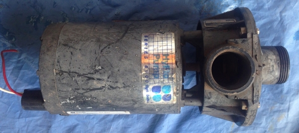 ปั้มน้ำไฟฟ้า 2&quot;  3/4แรง รอบจัด 2850rpm