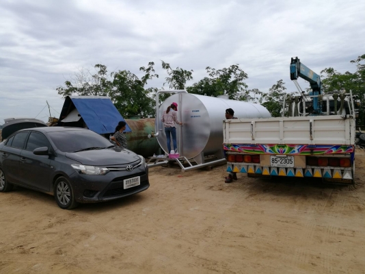 ขายถังน้ำมันใหม่ขนาด 20000 ลิตร ผลิตเอง เหล็กหนา ุ4 มม.