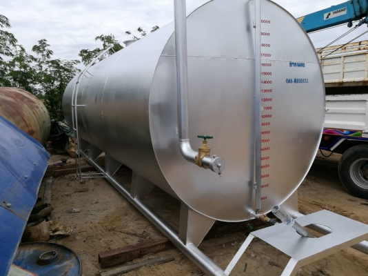 ขายถังน้ำมันใหม่ขนาด 20000 ลิตร ผลิตเอง เหล็กหนา ุ4 มม.