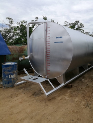 ขายถังน้ำมันใหม่ขนาด 20000 ลิตร ผลิตเอง เหล็กหนา ุ4 มม.