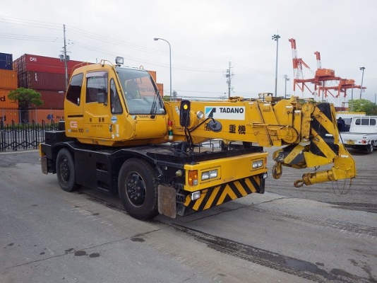 ขายรถเครน TADANO TR100M-1 (ขนาด 10 ตัน) รถนอกนำเข้าจากญี่ปุ่น สภาพสวยพร้อมใช้ ถึงเร็วๆนี้ครับ