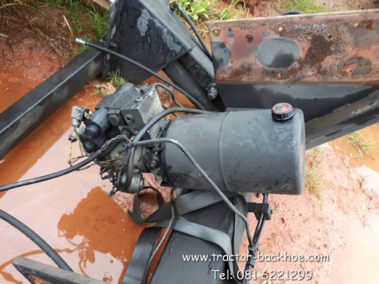 ขาย ฝาปิดท้าย power gate รถบรรทุก กระบอก ไฮโดรลิคคู่ กว้าง 2.4 ม พร้อมปั๊ม ครบชุด