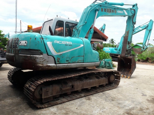 ขายKOBELCO SK120-3 มาร์คไฟว์  ซุปเปอร์  เก่าญี่ปุ่นแท้  มีลายแย๊ก  6,XXX  ชั่วโมง  ลองระบบกันได้ทุกวัน โทร  089-3818694  ดวงนภา