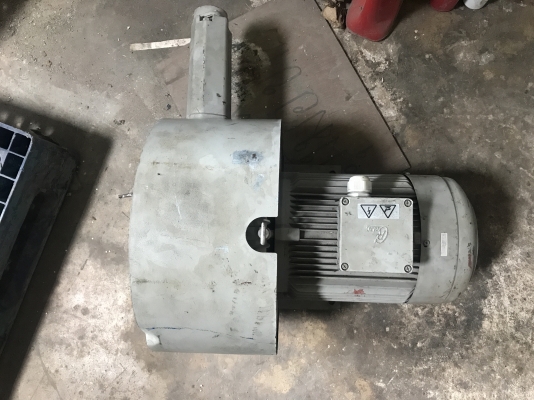 ขายริงโบวเวอร์แรงสูงใบพัด 2ชั้น Ruey Chaang 10HP. 380V made in Taiwan ดูดแรง สภาพสวยเดิมๆ พร้อมใช้งาน