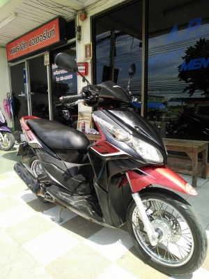 คลิ๊กไอ สีดำแดง ปี 2553 รถพร้อมใช้ ขับดี ราคาถูก