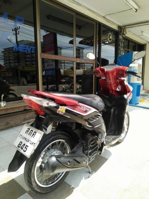 คลิ๊กไอ สีดำแดง ปี 2553 รถพร้อมใช้ ขับดี ราคาถูก