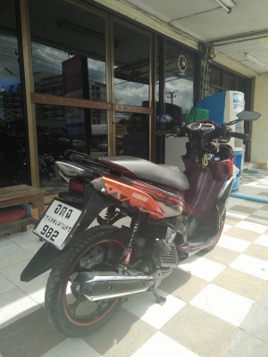 Yamaha Nouvo Sx (ล้อแม็กซ์แท้) สีขาวม่วง ตัวท๊อป รถสวยสปอร์ต หัวฉีดประหยัดน้ำมัน