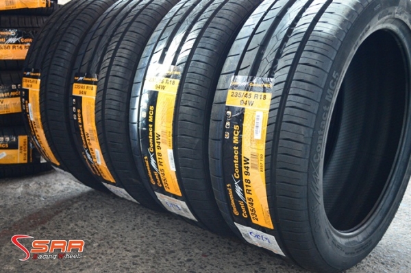 CONTINENTAL MC5 235/45R18 เส้นละ 3,800 บาท CONTINENTAL MC5 235/45R18 เส้นละ 3,800 บาท