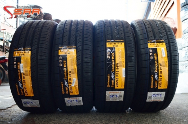 CONTINENTAL MC5 235/45R18 เส้นละ 3,800 บาท