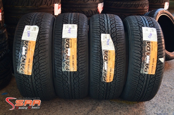 YOKOHAMA PARADA 235/55R18 เส้นละ 7,500 บาท