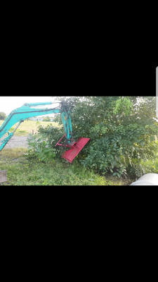 เครื่องตัดหญ้าตัดต้นไม้ไฮดรอลิค