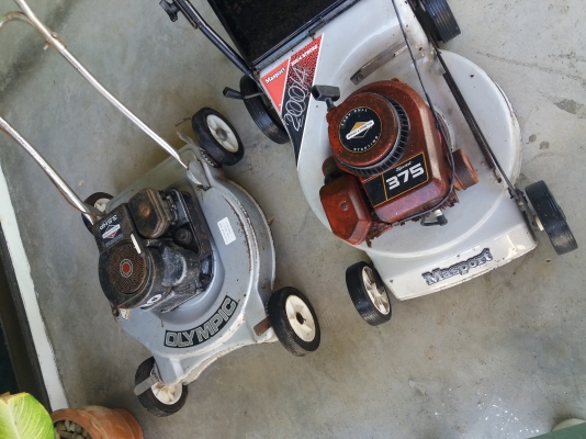 ขายเหมาเครื่องตัดหญ้าเเบบเข็น