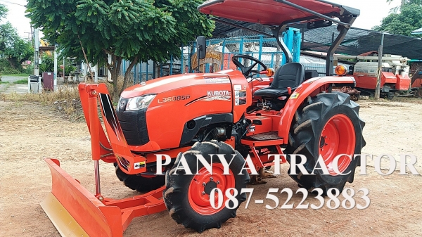 สินค้าเข้าใหม่ #ปัญญาแทรคเตอร์  คูโบต้าL3608SP ใบมีดคานล่างใหม่ พร้อมผานพรวน 6x22 ใหม่สภาพพร้อมใช้จัดส่ง อ.น้ำปาด จ.อุตรดิตถ์