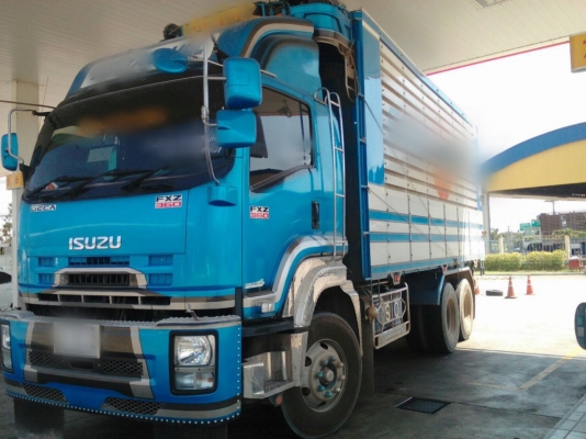 ขายดาวน์ พ่วง 22 ล้อ มี 2 พ่วง ปีเดียวกัน ออกพร้อมกัน ISUZU FXZ360 ปี 59 ไมล์ 120,xxx กม. กระบะอลูมิ
