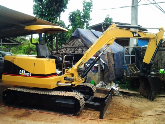 รถแบ๊คโฮ MITSUBISHI ME45 ทำสี CAT 305 สภาพสวยๆ รถทำงานเร็วทุกระบบ พร้อมใช้งาน