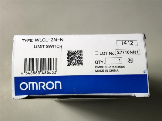 ลิมิตสวิทซ์ ยี่ห้อ omron รุ่น WLCL-2N-N