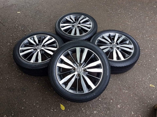 ขายล้อแม็ก Honda Jazz GK รุ่นท็อป ขอบ 16 4 ล้อ ราคา 5,500 บาท