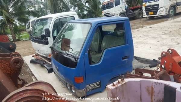สินค้าเก่านอก ขายถูกด่วนๆหัวเก๋งรถบรรทุก4ล้อใหญ่ ,6 ล้อเล็ก CABIN TOYOTA DYNA LY211-300 (ตากลม/รุ่นยกหัวไม่ได้/มีเฉพาะหัวเก๋ง) ราคาเพียง 32,000 บาท สนใจรีบติดต่อ 0819337688